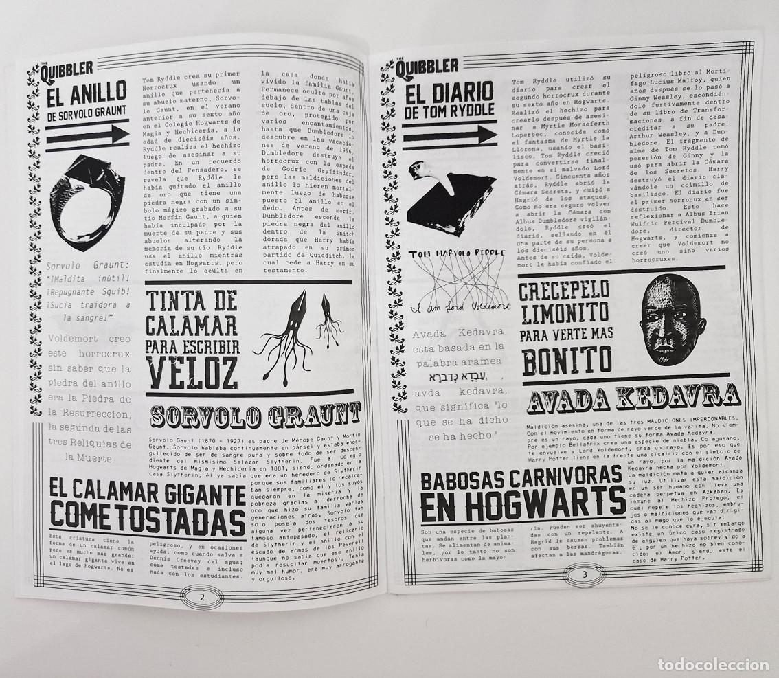 C&oacute;mics: RARA REVISTA THE QUIBBLER - HARRY POTTER - Foto 4