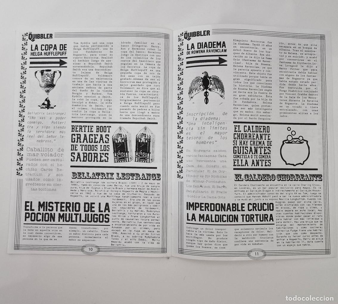 C&oacute;mics: RARA REVISTA THE QUIBBLER - HARRY POTTER - Foto 8