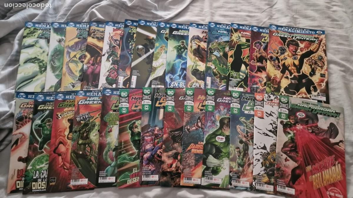 C&oacute;mics: HAL JORDAN Y LOS GREEN LANTERN CORPS (OBRA COMPLETA 27 N&Uacute;MEROS) - ECC - Foto 1