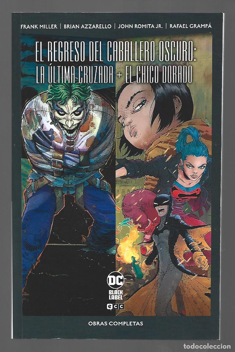 C&oacute;mics: El regreso del caballero oscuro: la &uacute;ltima cruzada + el chico dorado, 2024, ECC, impecable