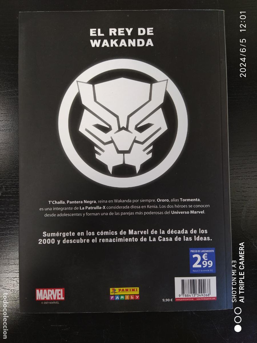 C&oacute;mics: EL RENACIMIENTO DE MARVEL N&ordm; 2 PANTERA NEGRA LOS A&Ntilde;OS 2000 - Foto 2