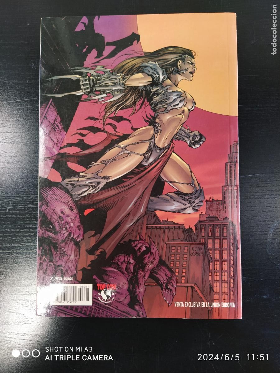 C&oacute;mics: WITCHBLADE & THE DARKNESS - NECROBI - TOMO UNICO - Foto 2