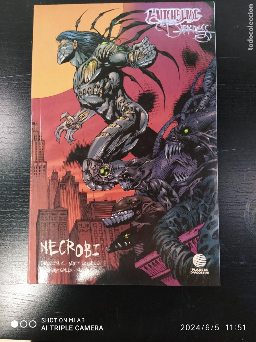C&oacute;mics: WITCHBLADE & THE DARKNESS - NECROBI - TOMO UNICO - Foto 1
