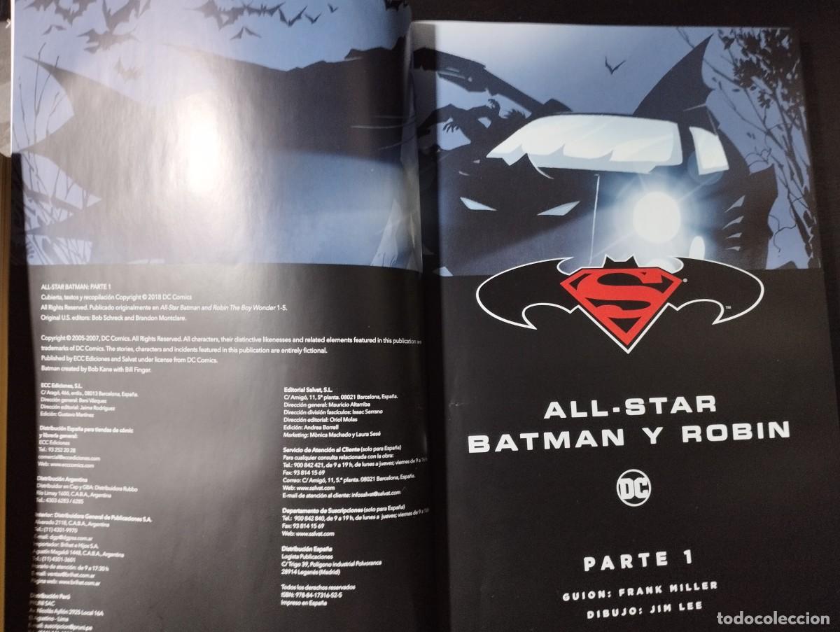 C&oacute;mics: ALL-STAR BATMAN Y ROBIN (FRANK MILLER) - Foto 3