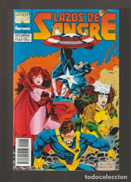 C&oacute;mics: �C76 - LAZOS DE SANGRE. SERIE LIMITADA. [N&ordm; 2 DE 5]. MARVEL FORUM. COMIC. - Foto 1