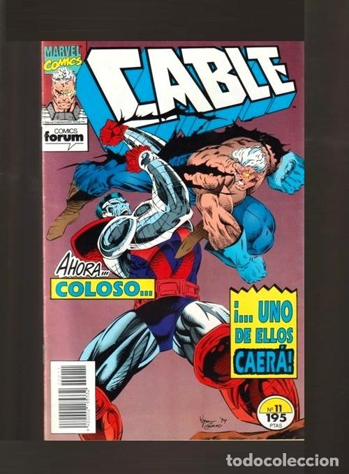 C&oacute;mics: �C82 - CABLE. N&ordm; 11. AHORA COLOSO. UNO DE ELLOS CAERA. MARVEL. COMIC. - Foto 1