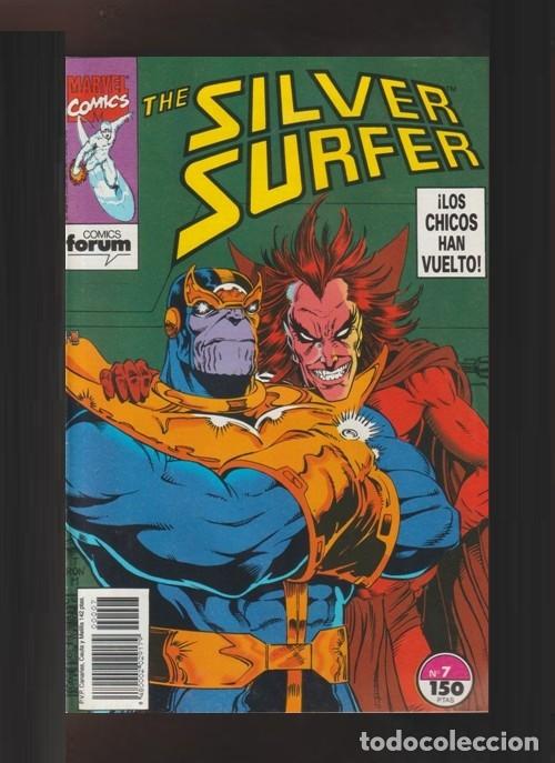 C&oacute;mics: �C84 - THE SILVER SURFER. N&ordm; 7. LOS CHICOS HAN VUELTO. COMIC. - Foto 1