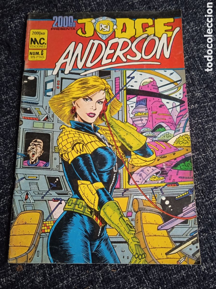C&oacute;mics: 2000 AD - JUDGE ANDERSON N&ordm; 6 -edita : EDICIONES MC - Foto 1
