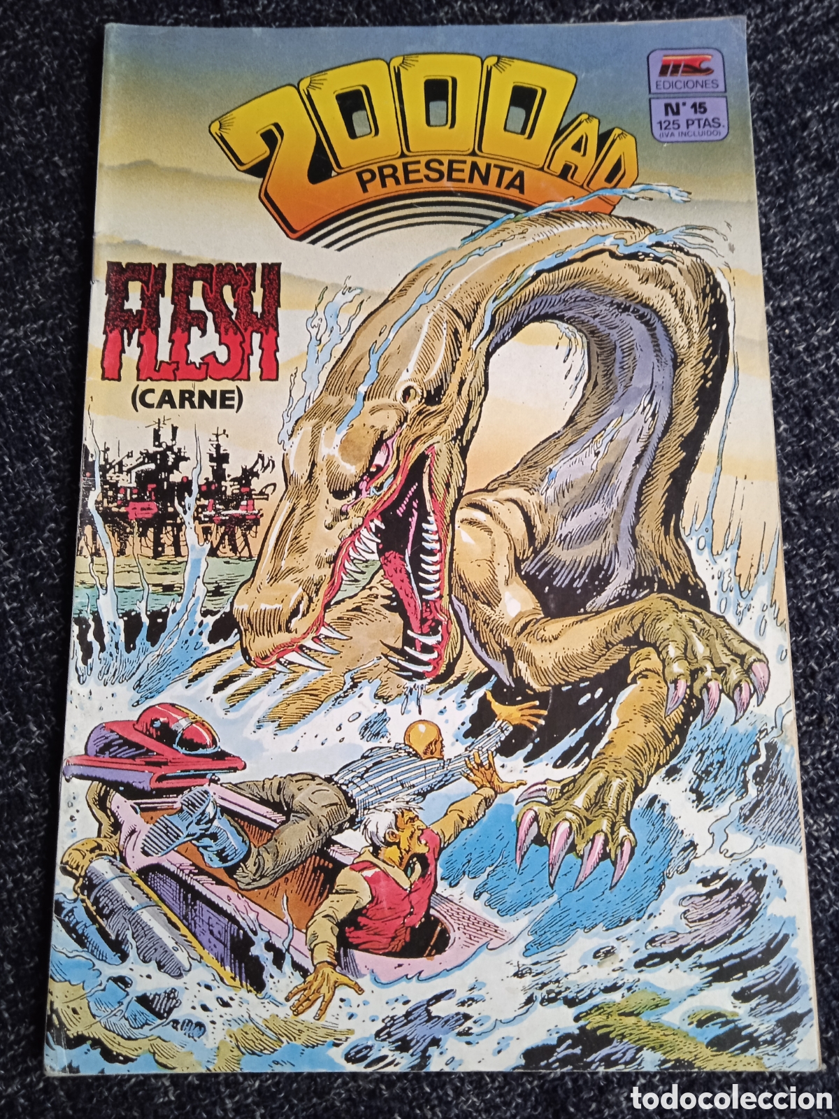 C&oacute;mics: 2000 AD PRESENTA N&ordm; 15 FLESH -edita : EDICIONES MC - Foto 1