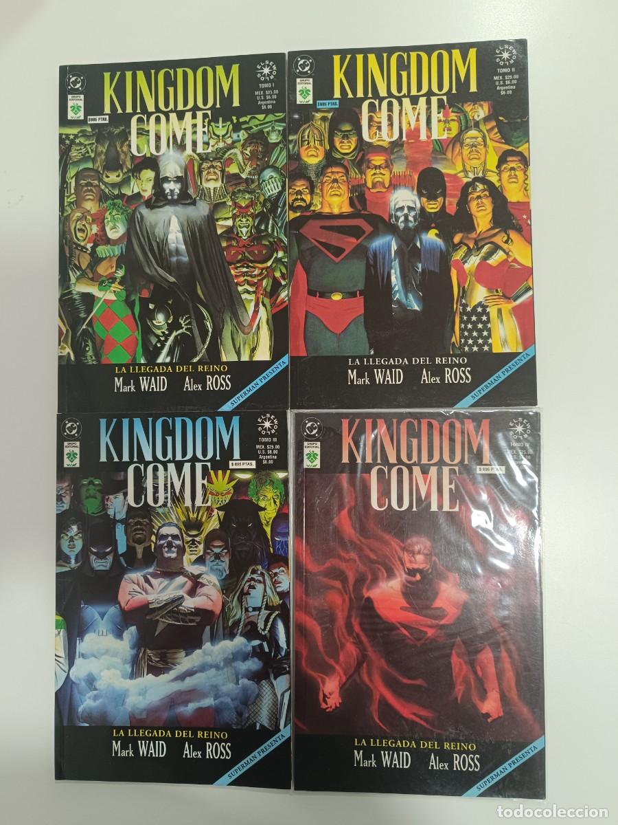 C&oacute;mics: KINGDOM COME COMPLETA 4 TOMOS EDITORIAL VID DE KIOSCO - Foto 1