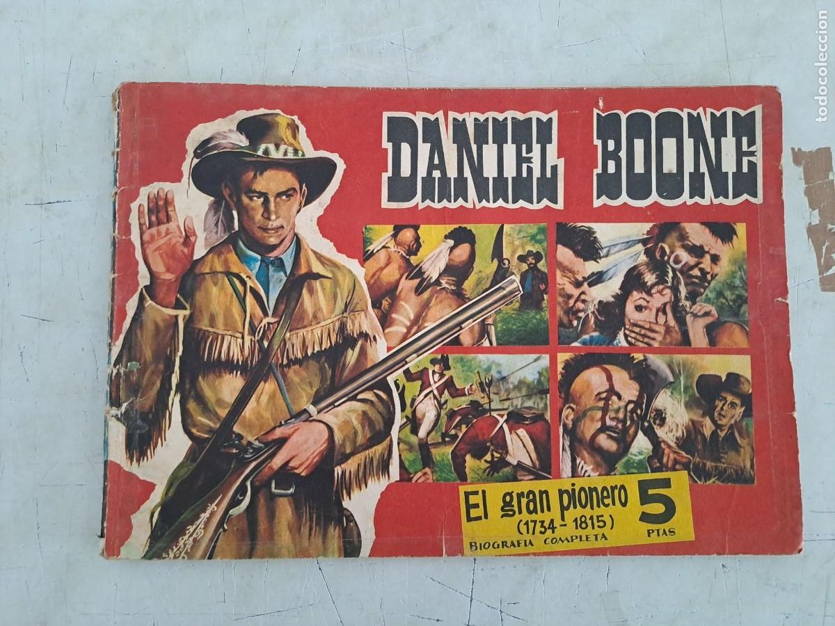 C&oacute;mics: Daniel Boone, el gran pionero, editorial Gesti&oacute;n - Foto 1