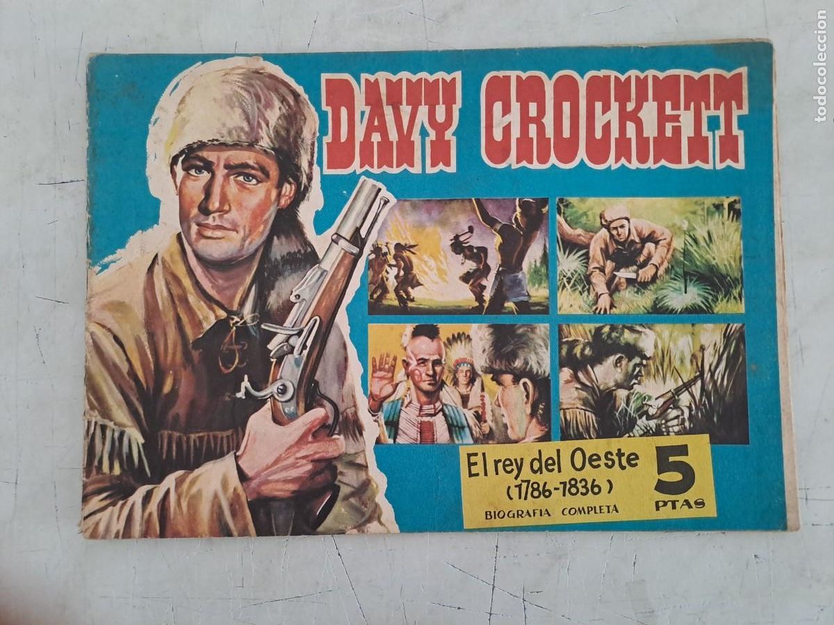 C&oacute;mics: Davy Crockett, el rey del Oeste, editorial Gesti&oacute;n - Foto 1