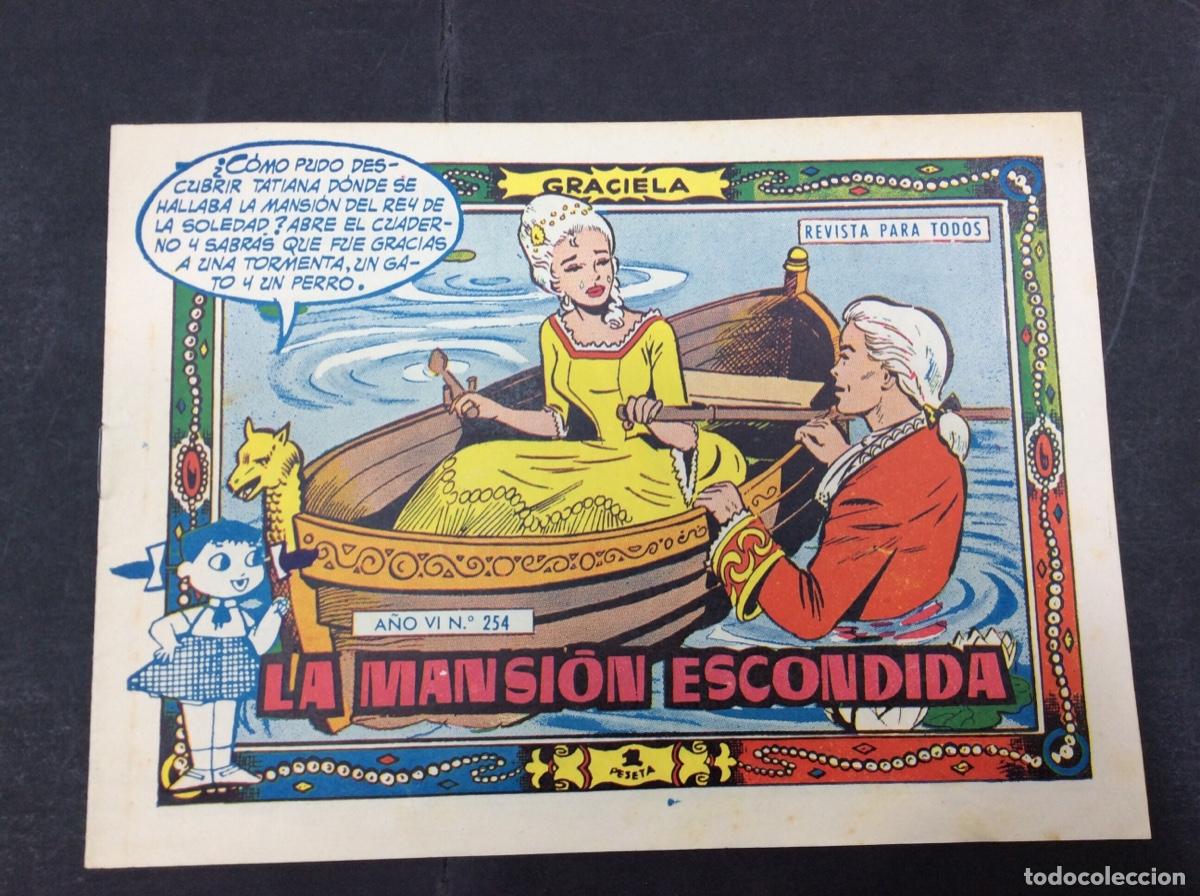 C&oacute;mics: COLECCI&Oacute;N GRACIELA N&ordm; 254 - LA MANSI&Oacute;N ESCONDIDA - Foto 1