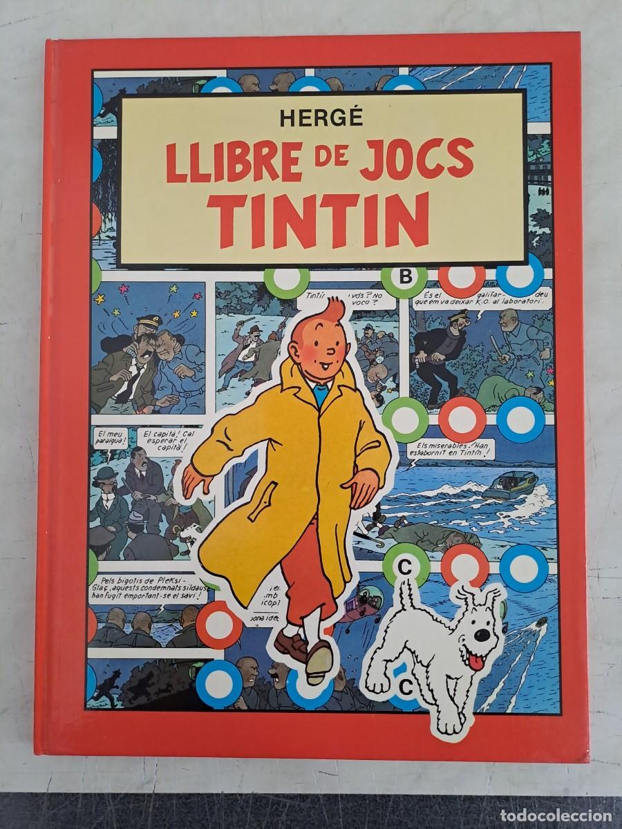C&oacute;mics: Llibre de jocs Tint&iacute;n, primera edici&oacute;n, Joventud en muy buen estado