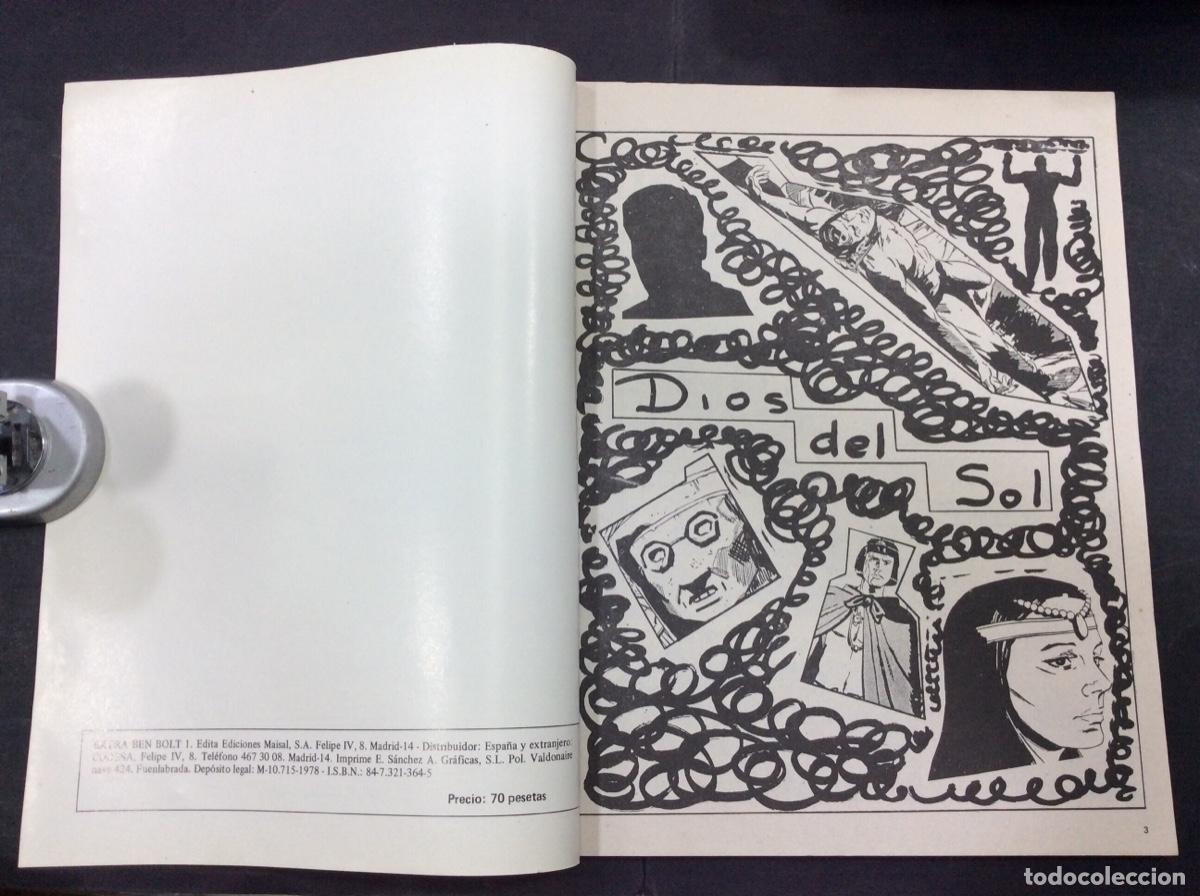 C&oacute;mics: BEN BOLT EXTRAORDINARIO N&ordm; 1 - EDICIONES MAISAL - Foto 2