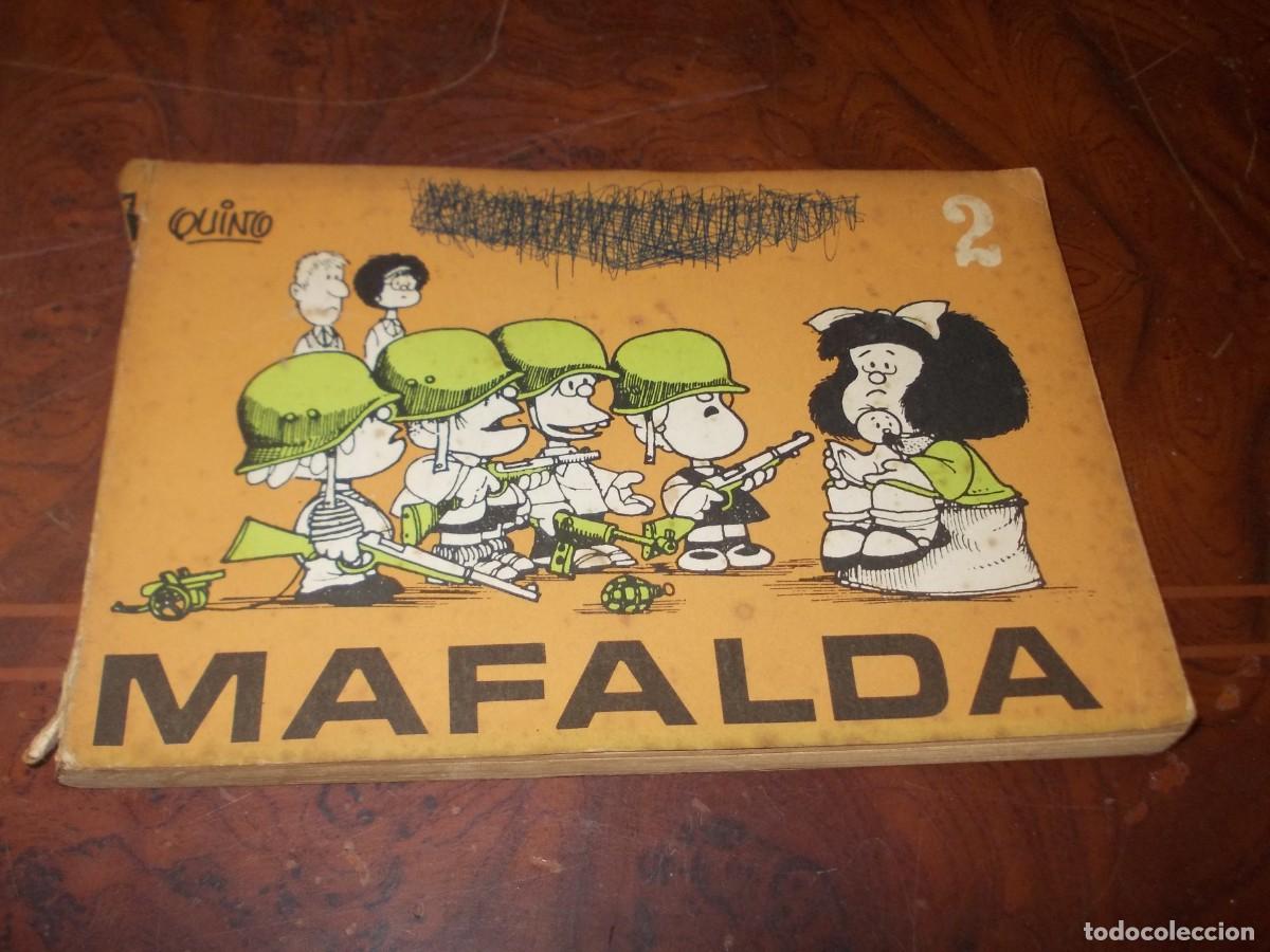 C&oacute;mics: Mafalda 2. Quino. Talgraf Buenos Aires Julio 1.972. Defectos - Foto 1