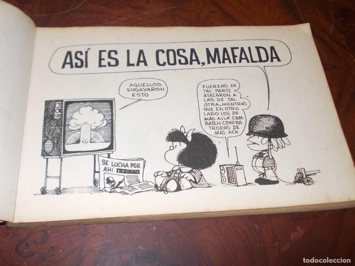 C&oacute;mics: Mafalda 2. Quino. Talgraf Buenos Aires Julio 1.972. Defectos - Foto 2