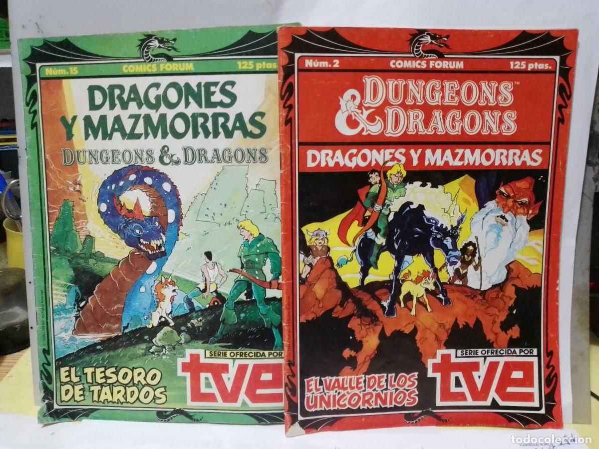 C&oacute;mics: Cuatro comics 2 Dragones y Mazmorras y 2 El Principe Valiente - Foto 2