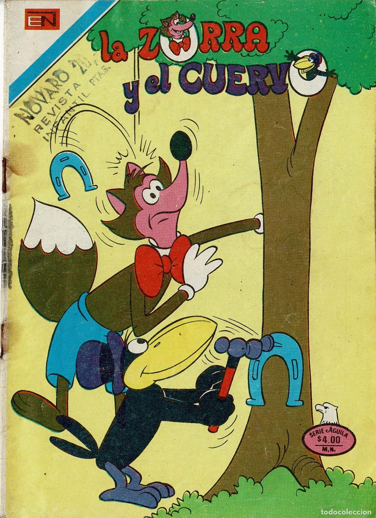 C&oacute;mics: La zorra y el Cuervo. editorial Novaro. - Foto 1