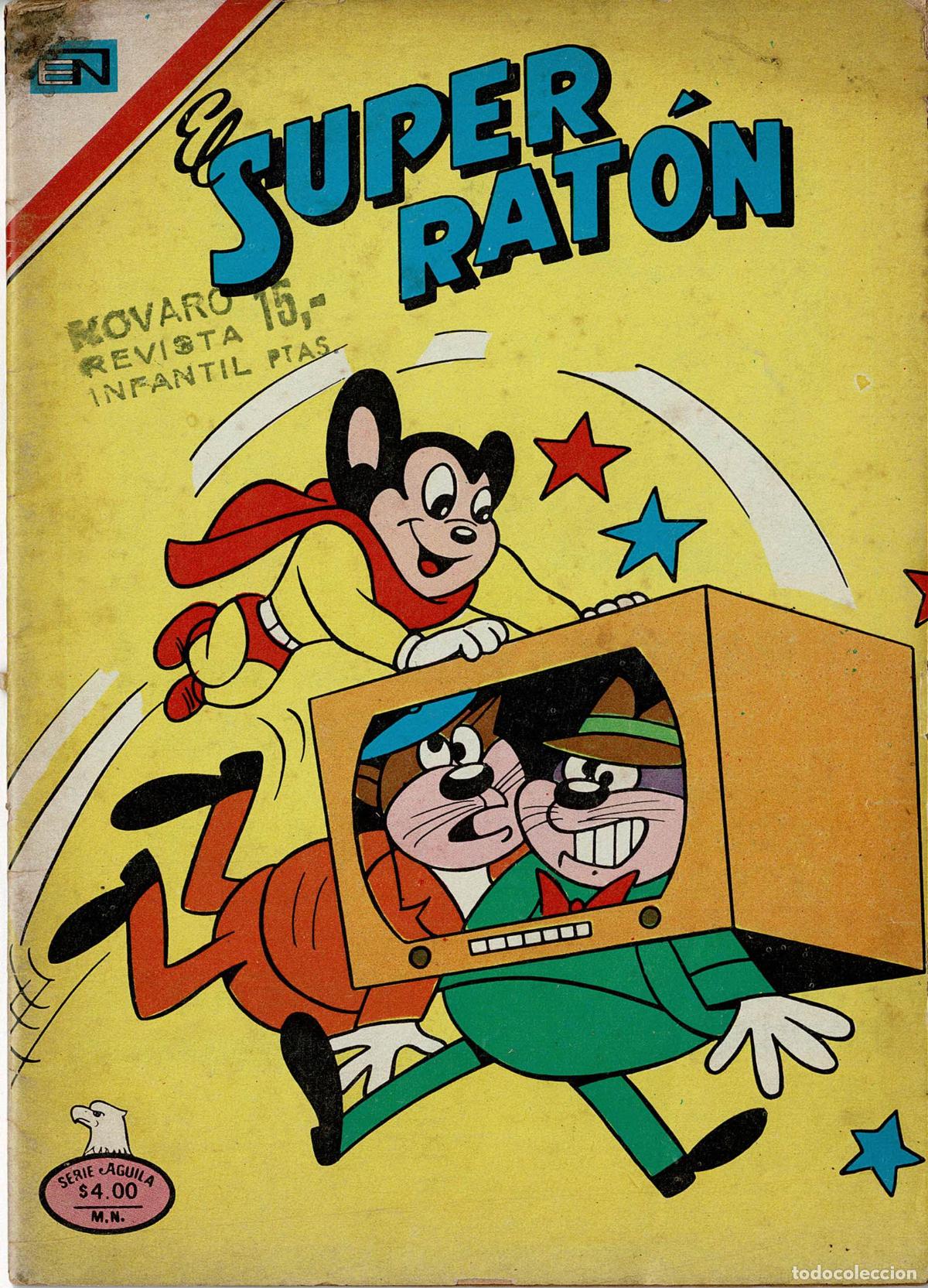 C&oacute;mics: Super Rat&oacute;n. editorial Novaro - Foto 1