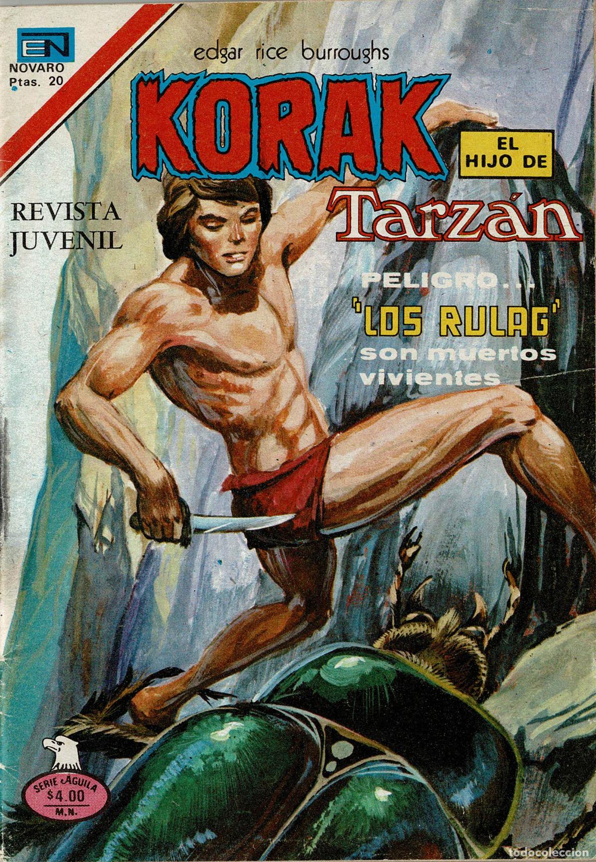 C&oacute;mics: Korak el hijo de Tarz&aacute;n.editorial Novaro - Foto 1