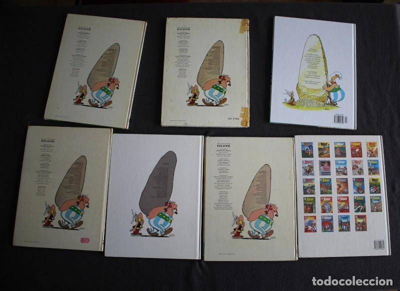 C&oacute;mics: LOTE 7 COMICS ASTERIX TAPA DURA - Foto 2