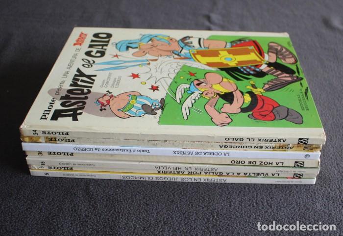 C&oacute;mics: LOTE 7 COMICS ASTERIX TAPA DURA - Foto 3