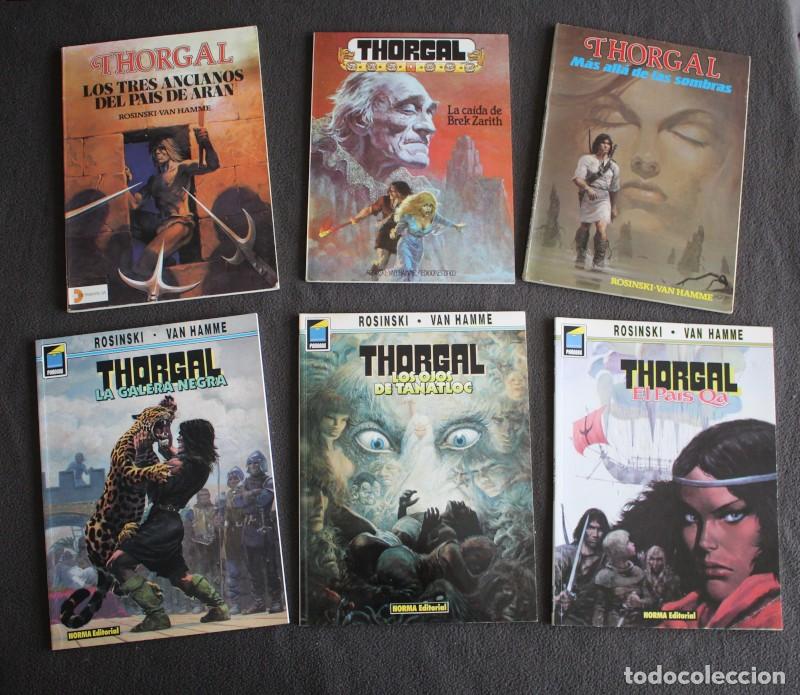 C&oacute;mics: LOTE 6 COMICS THORGAL, ROSINSKI VAN HAMME. - Foto 1