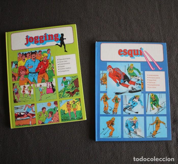 C&oacute;mics: LOTE 2 COMICS DEPORTES MOLINO TAPA DURA 4 ESQUI 6 JOGGING