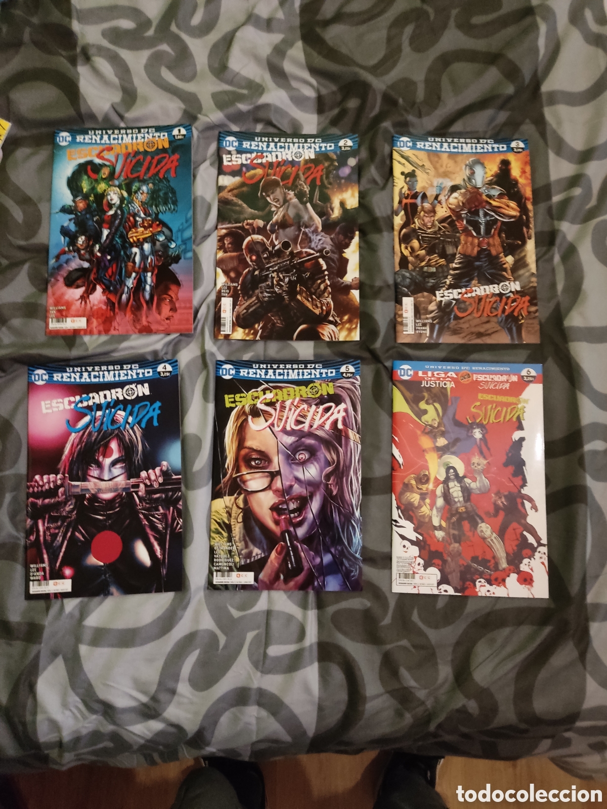 C&oacute;mics: Escuadr&oacute;n Suicida Renacimiento 1 a 6 grapa - Foto 1