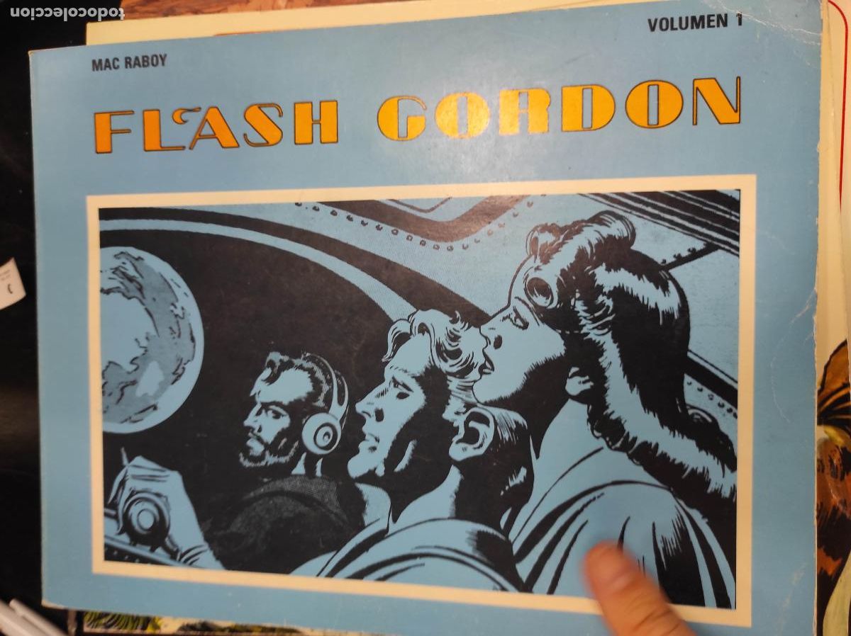 C&oacute;mics: FLASH GORDON VOLUMEN 1,EL PRIMERO,DE MAC RABOY,(DE 8).EDICIONES B.O,1978 - Foto 1