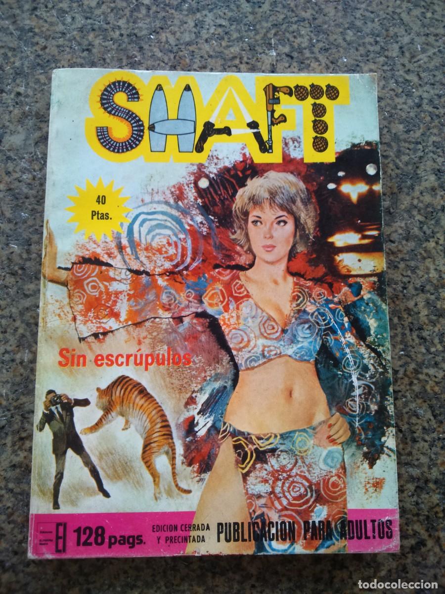 C&oacute;mics: SHAFT -- N&ordm; 10 -- SIN ESCRUPULOS -- ELVIBERIA 1976 -- - Foto 1