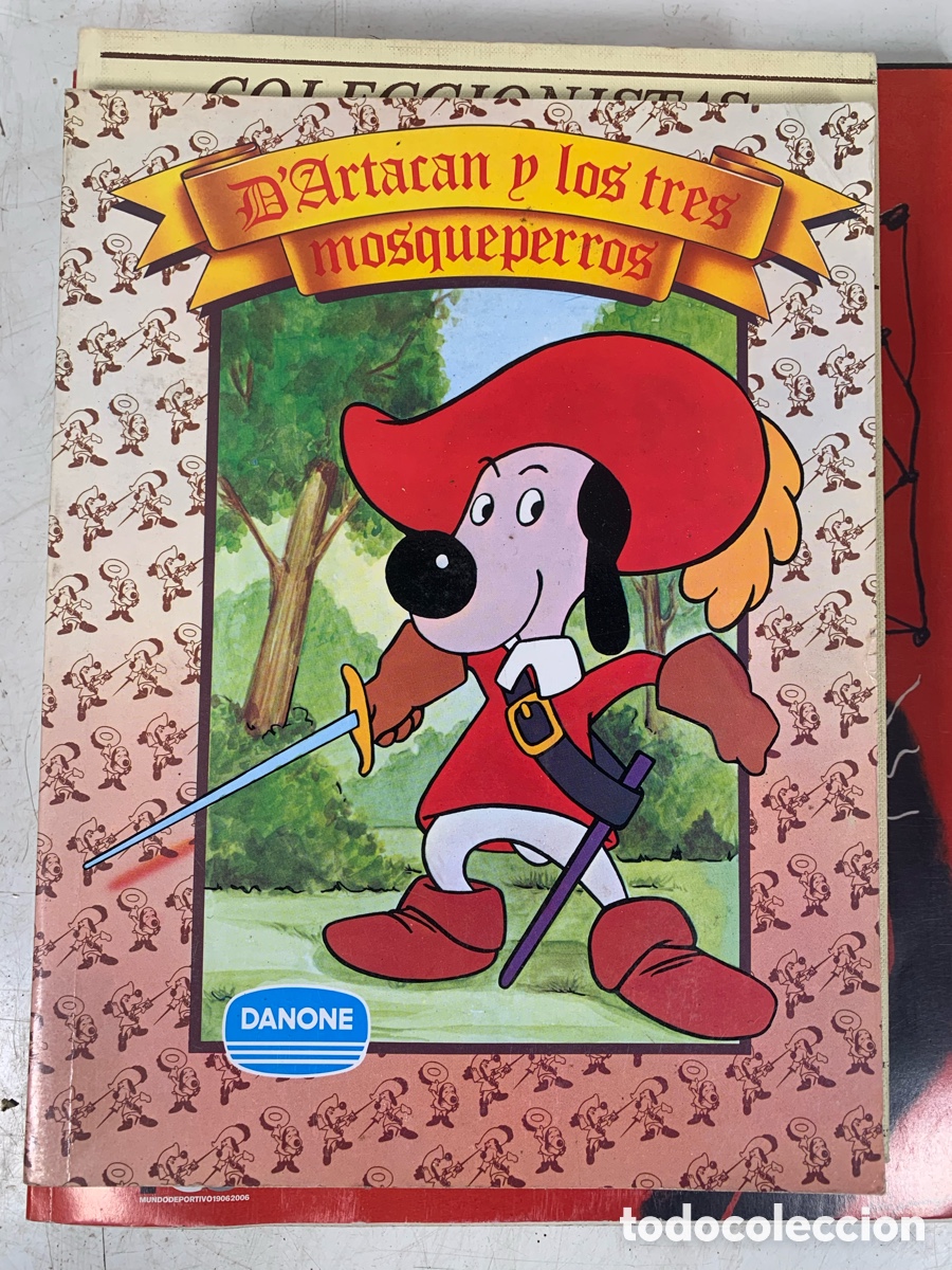 C&oacute;mics: 01_ DARTAC&Aacute;N Y LOS TRES MOSQUEPERROS - DANONE - 1982 - Foto 1