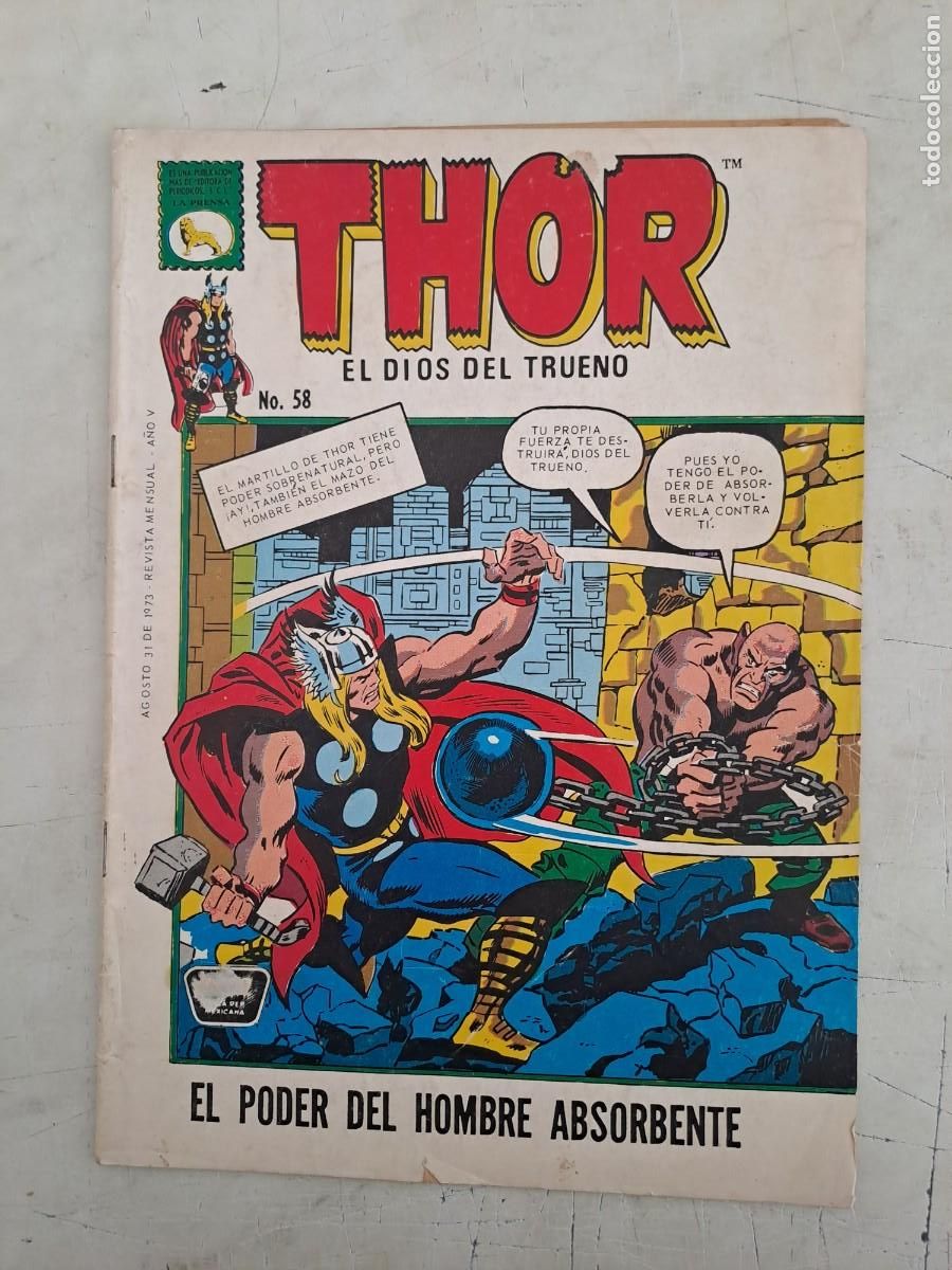 C&oacute;mics: Thor 58, La Prensa en buen estado Bolsa xx - Foto 1