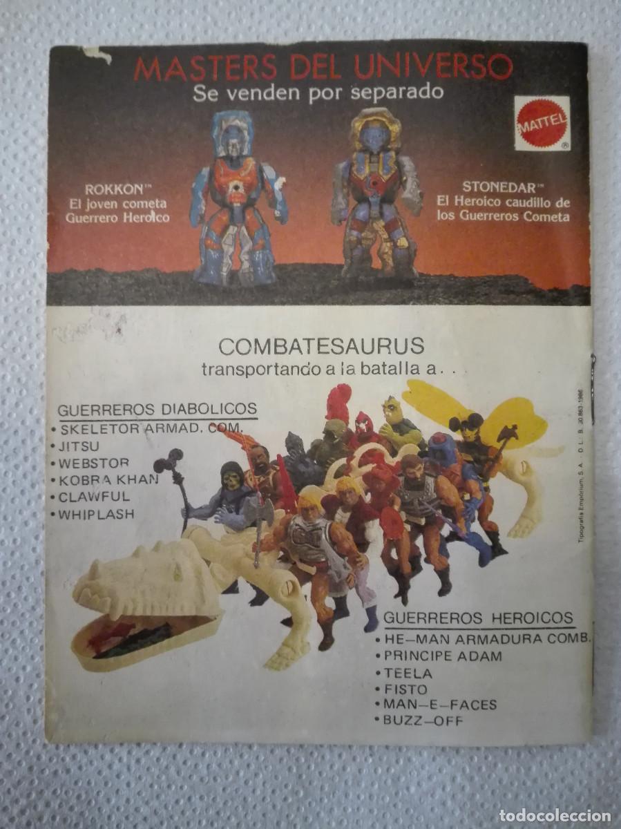 C&oacute;mics: MINI COMIC MASTERS DEL UNIVERSO - GUERREROS COMETA AL RESCATE - 1986 - MATTEL - Foto 2