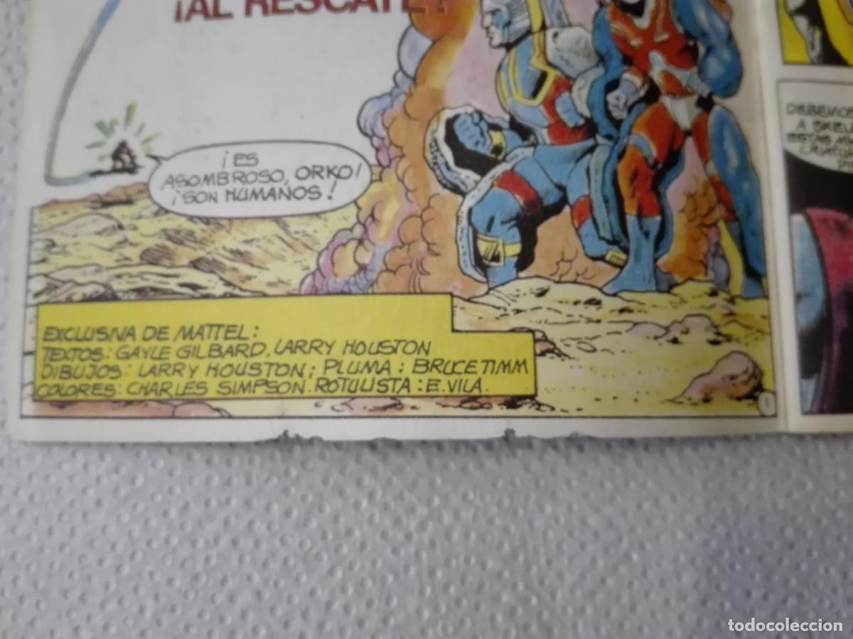 C&oacute;mics: MINI COMIC MASTERS DEL UNIVERSO - GUERREROS COMETA AL RESCATE - 1986 - MATTEL - Foto 4