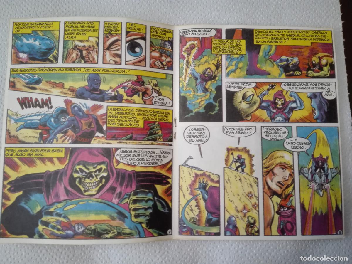 C&oacute;mics: MINI COMIC MASTERS DEL UNIVERSO - GUERREROS COMETA AL RESCATE - 1986 - MATTEL - Foto 7