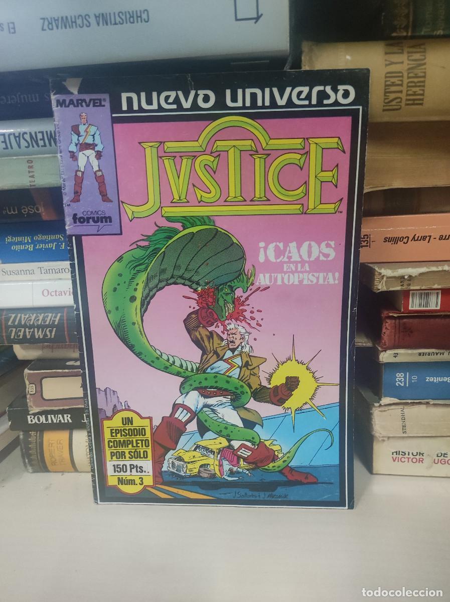 C&oacute;mics: JUSTICE N&ordm; 3 CAOS EN LA AUTOPISTA ( FORUM ) - Foto 1