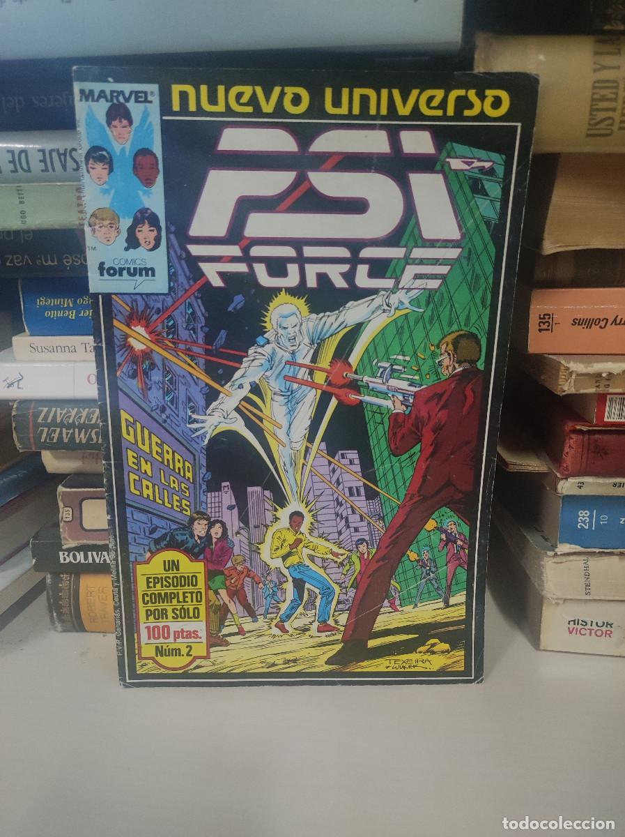 C&oacute;mics: PSI FORCE N&ordm; 2 - NUEVO UNIVERSO MARVEL - FORUM 1988 - Foto 1