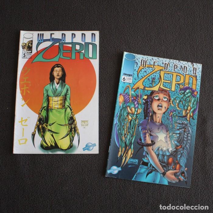 C&oacute;mics: LOTE 2 COMICS WEAPON ZERO 5 6 IMAGE WORLD COMICS PLANETA DEAGOSTINI - Foto 1