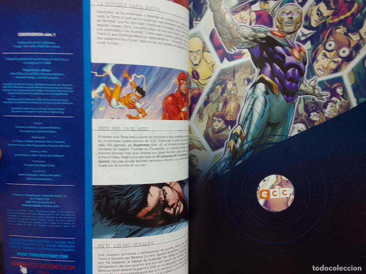 C&oacute;mics: Convergencia DC (2 n&uacute;ms. Completa) (ECC Ediciones. 2015) - Foto 2