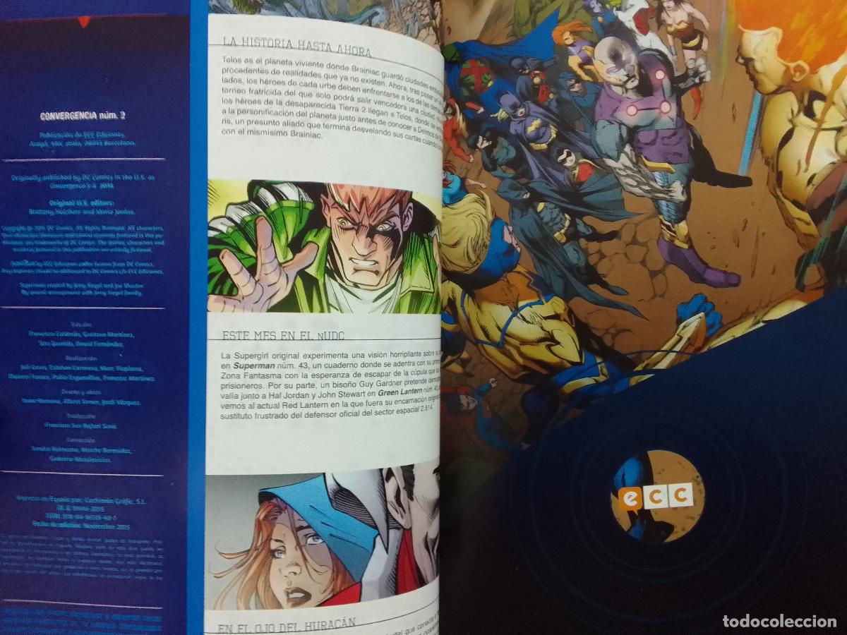 C&oacute;mics: Convergencia DC (2 n&uacute;ms. Completa) (ECC Ediciones. 2015) - Foto 3