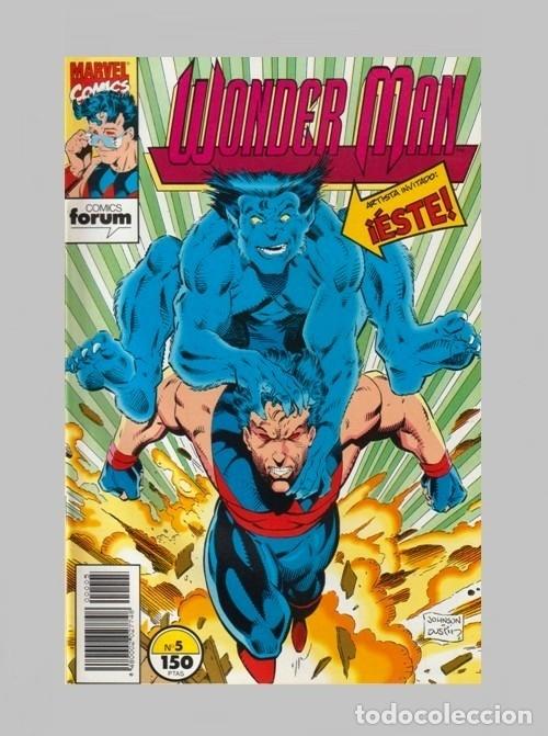 C&oacute;mics: �C244 - WONDER MAN. ARTISTA INVITADO. ESTE. N&ordm; 5. FORUM. COMIC. - Foto 1