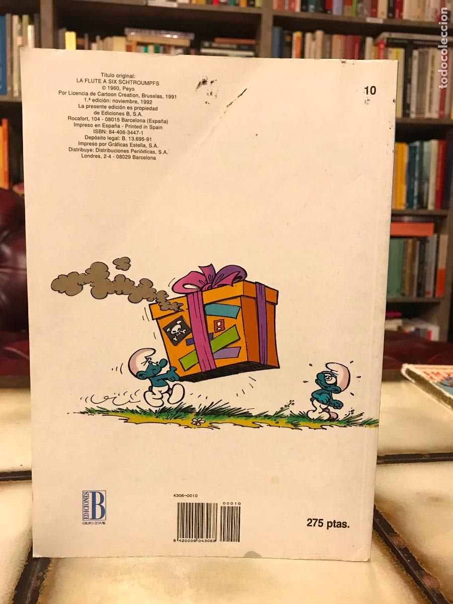 C&oacute;mics: La flauta de Los Pitufos. 1992. PEDIDO M&Iacute;NIMO 5&euro; - Foto 2