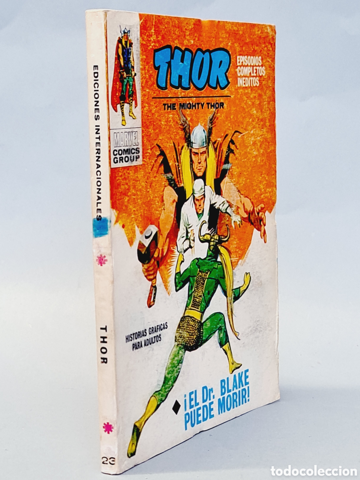 C&oacute;mics: THOR 23 EL DR BLAKE PUEDE MORIR NORMAL ESTADO TACO EDICIONES VERTICE - Foto 1