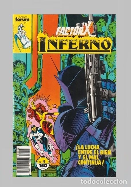 C&oacute;mics: �C509 - INFERNO. FACTOR X. N&ordm; 4. LA LUCHA ENTRE EL BIEN Y EL MAL. FORUM. COMIC. - Foto 1