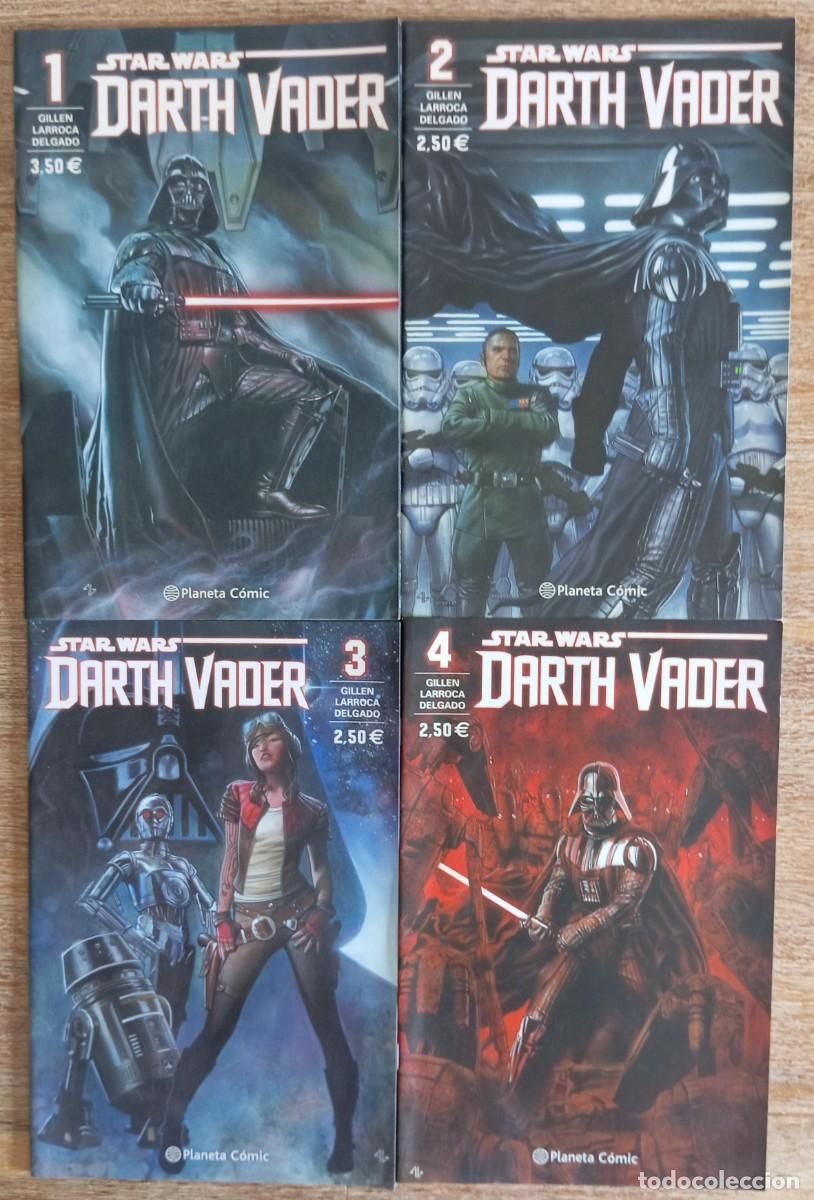 C&oacute;mics: STAR WARS DARTH VADER - PLANETA COMIC - 4 NUMEROS - Foto 1