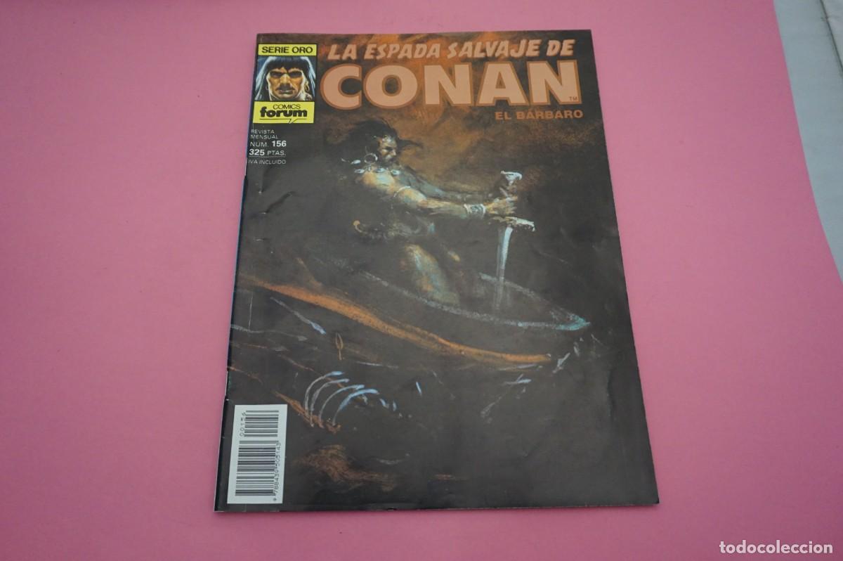 C&oacute;mics: 17A - LA ESPADA SALVAJE DE CONAN EL BARBARO .- NUM 156 - SERIE ORO - Foto 1