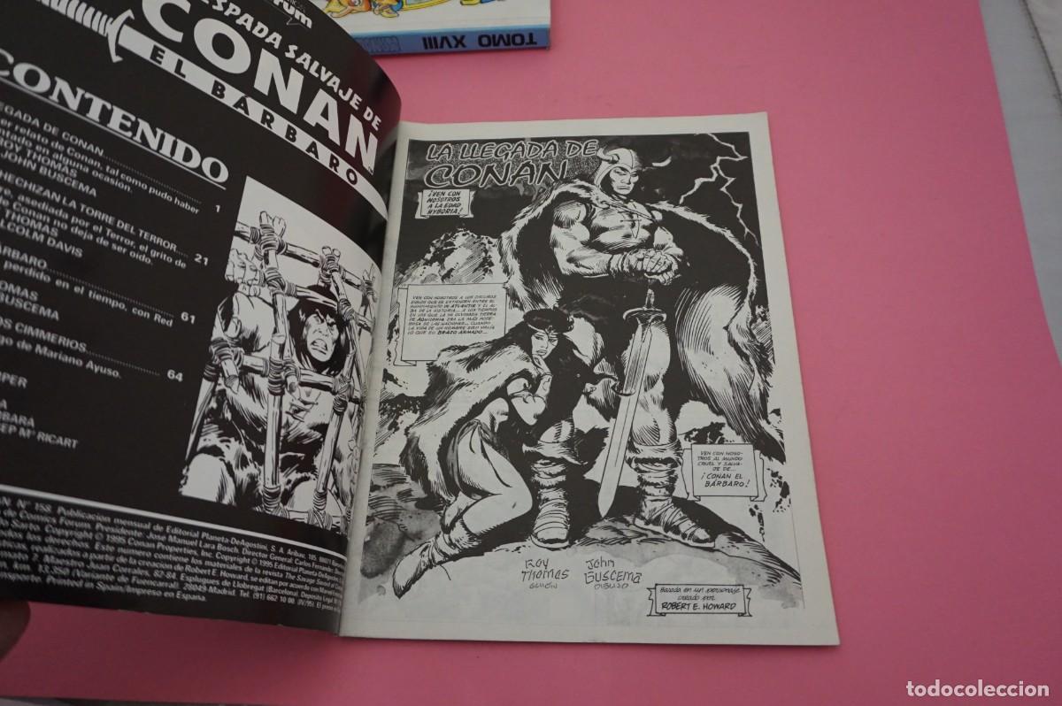 C&oacute;mics: 17A - LA ESPADA SALVAJE DE CONAN EL BARBARO .- NUM 158 - SERIE ORO - Foto 2