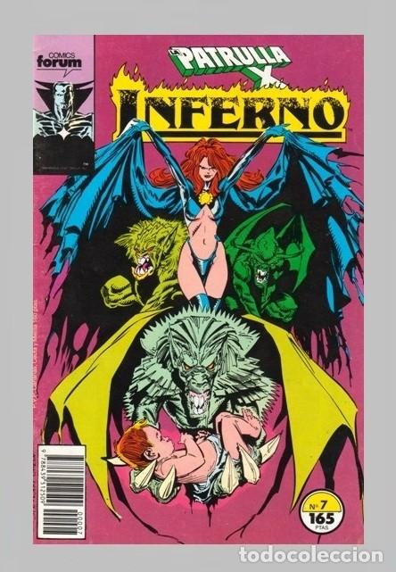 C&oacute;mics: �C583 - INFERNO. PATRULLA X. N&ordm; 7. FORUM. COMIC. - Foto 1